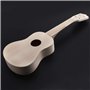 OriGlam Ukulélé 53,3 cm en kit à monter soi-même - Ukulélé soprano hawaïen en kit avec outils de montage pour amis, famille, ama