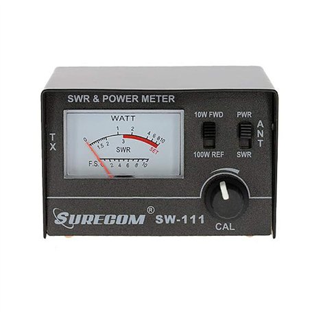 Mcbazel Surecom SW-111 100 Watts SWR/Wattmètre pour antenne Radio CB