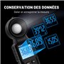Mcbazel Digital Luxmètre Numérique, Mesure des Lumières avec 0.1-200,000 Lux, Posemètre Numérique Portable Ambiante Portée Jusqu