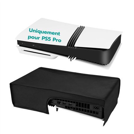 Mcbazel Housse Anti-Poussière Housse de Protection Anti-Rayures Étanche pour PS5 Pro(Pas pour PS5/PS5 Slim)