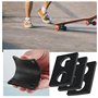 eMagTech 10pcs 6mm Joint de Planche à roulettes Longboard Riser Pads avec Pont Nail Skate Accessoires Réparation Absorption des 