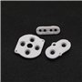 eMagTech 2 Set Coussinet de Bouton Conducteur en Caoutchouc Pièce de Réparation de Remplacement de Bouton de Manette Compatible