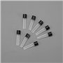 eMagTech 50pcs BS170 Transistor Mosfet Remplacement N Canal Redresseur MOSFET Tube N-canal Tubes à Effet de Champ pour Projet de