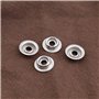 ECSiNG 40pcs Boutons Pression en Acier Inoxydable Bateau Housse de Fermeture à Pression pour Marine Bateau Toile Vêtements Chaus