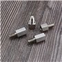 ECSiNG 8pcs Entretoises Hexagonales à Tête Simple Filetage Mâle à Femelle 10mm 15mm 20mm 30mm M6xM6 pour PCB Attaches Accessoire