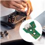 ECSiNG 3X JDS-040 Remplacement de Carte d'interface Assemblage du Port de Charge Compatible avec PS4 Pro Adaptateur Micro USB Ch