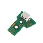 ECSiNG 3X JDS-040 Remplacement de Carte d'interface Assemblage du Port de Charge Compatible avec PS4 Pro Adaptateur Micro USB Ch