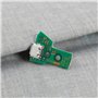 ECSiNG 3X JDS-040 Remplacement de Carte d'interface Assemblage du Port de Charge Compatible avec PS4 Pro Adaptateur Micro USB Ch