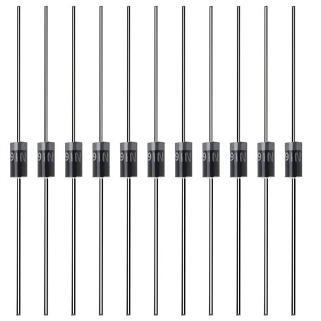ECSiNG Lot de 100 diodes Schottky 1N5819 1 A 40 V Schottky Barrier Rectifier Diodes Composants électroniques pour panneau solair