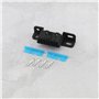ECSiNG OBD2 Connecteur de Prise de Fil Femelle à 16 Broches Adaptateur Voiture OBDII J1962 OBD 2 Kit de Coque Prise pour Harnais