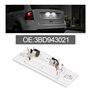 ECSiNG 2pcs Éclairage de Plaque d'immatriculation à LED 3B5 943 021 A/B/D / 3B5 998 026 A / 3BD 943 021 / 1KD 943 021 Compatible