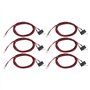 ECSiNG 6pcs Micro Interrupteurs de Fin de Course Momentané Micro Interrupteur de Fin de Course à Action Instantanée Micro Interr