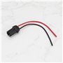ECSiNG 10 Pièces Douilles d'ampoule Pré-câblées 12 V 24 V T10 pour Voiture Connecteur d'extension de Support de Lampe pour Répar