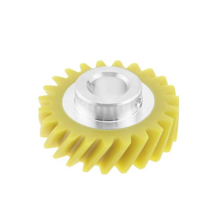LT Easiyl W10112253 Engrenage à Vis sans Fin de Rechange Jaune Compatible avec KitchenAid 5KSM150 5KSM45 5KSM90 5KSM125 5KSM175