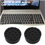 LT Easiyl Lot de 10 Capuchons Souris Caoutchouc Clavier Et Ordinateur Portable Capuchons Souris TrackPoint en Caoutchouc Noir Co