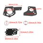 SG Store Kit de 2pcs Diaphragmes de Carburateur avec Joints Compatible avec Briggs & Stratton 80200 81200 82200 92200 Pulsa-Jet 