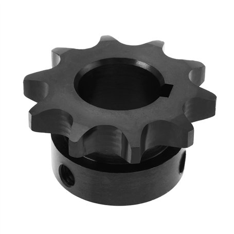 SG Store Chaîne #40/41 Vilebrequin 10 Dents Engrenage perforé Pignon d'arbre de Transmission avec Un alésage de 3/4" pour Karts
