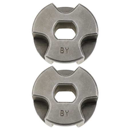 SG Store Lot de 2 pignons de tronçonneuse à 6 dents de 10 x 8 mm avec trou central compatible avec tronçonneuse électrique Makit