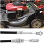 Briny River Câble d'embrayage de rechange pour tondeuse à gazon 54510-VL0-P01 compatible avec les tondeuses Honda HRR216K8 HRR21