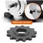 Briny River Lot de 2 pignons de moteur en métal MY1020 25H 13T pour scooter électrique