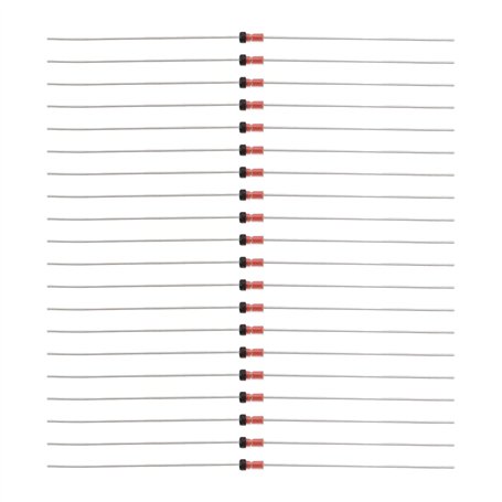 Briny River Lot de 20 Diodes Schottky 3 V 1SS86 DO-35 pour Détecteur Radio UHF TV Crystal Radio RF Et Téléphone Portable