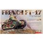 MENG Modèle 1:35 French FT-17 Kit de Tourelle rivetée pour Char léger Multicolore 14