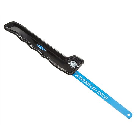 handy handheld saw (adjustable length hacksaw blade fitted into a plastic handle). Made in Japan. Engineer tz-02