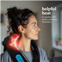 HoMedics Masseur Cervical Portable Chauffant à Pétrissage - Appareil de Massage Cervical Électrique Sans fil pour la Nuque et le