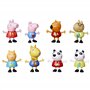Peppa Pig Pack de 8 Figurines : Peppa et George Pig