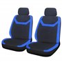 Sakura SS5400 Finsbury 1 Paire de Housses de siège Avant de Voiture et Van – Noir avec Inserts Bleus – Ajustement Facile – 30 x