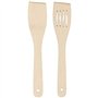 Chef Aid Ensemble de 2 Spatules en Bois