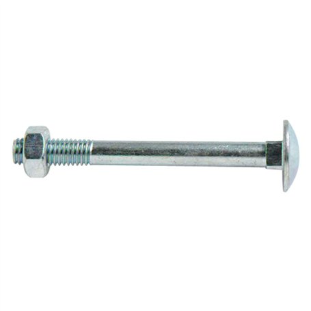 Bulk Hardware BH02175 Boulon de carrosserie / écrou plaqué au zinc