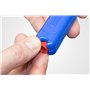 WEICON TOOLS Couteau à dégainer N° C 4 - 16 (Classique) / Outil à dénuder pour câbles ronds d'un diamètre de 4 à 16 mm