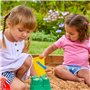 TP Toys Bac à Sable avec Auvent - Jeux d'Extérieur pour Enfants - Jouets de Plein Air pour Jardin - 100 x 100 x 115 CM - avec Bâ