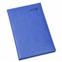 Esposti Grand carnet d'adresses A5 – Couverture rembourrée en cuir PU – Bleu