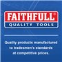 Faithfull SUCPAD3P Microventouse élévatrice en triple aluminium