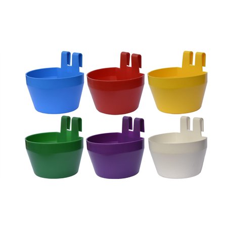 Supa Lot de 12 gobelets pour Cage de volaille/volière - Convient pour la Nourriture