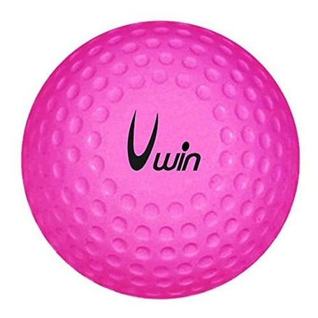 Uwin Ballon de Hockey Dimple23 cm PVC Rose