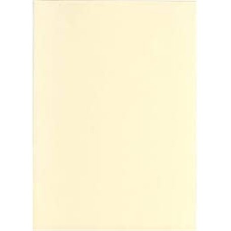 DJP Lot de 50 feuilles de papier cartonné couleur crème ivoire A5 160 g/m² pour imprimante photocopieuse