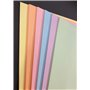 DJP Lot de 60 cartes pastel A4 160 g/m² 60 feuilles 6 nuances A4 pour photocopieur
