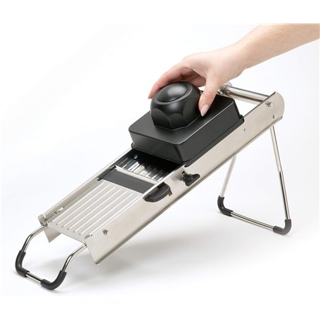 MasterClass Set de tranchoirs à mandoline en acier inoxydable (8 pièces)