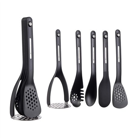 Kitchen Craft - Kit de 5 Ustensiles de Cuisine Magnétiques en Silicone