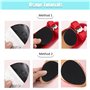 Lot de 30 patins antidérapants pour chaussures sur le bas des chaussures, autocollants pour chaussures à talons hauts, coussinet