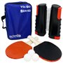 Big Game Hunters Ensemble de tennis de table | Filet extensible rétractable