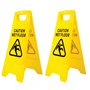 Lot de 2 panneaux de sécurité