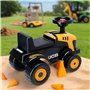 JCB Fastrac Porteur Pied au Sol | Tracteur JCB pour Tout-Petits | Voiture de Construction Porteur | Klaxon couineur et Un Rangem