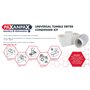 Paxanpax PLD156 Kit universel de condensateur interne pour sèche-linge avec tuyau, boîte et accessoires