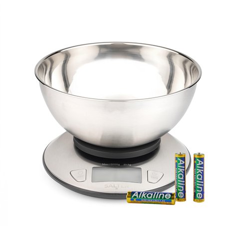 Salter Balance De Cuisine Avec Bol – Mesure Multiple