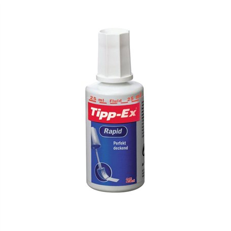 Tipp-Ex Lot de 10 correcteurs liquides à séchage rapide avec applicateur en mousse 20 ml