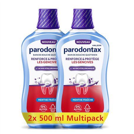 Parodontax Bain de Bouche Renforce et Protège